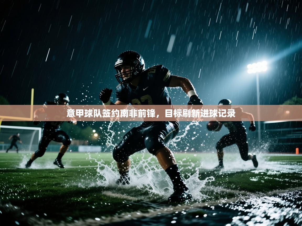 意甲球队签约南非前锋,目标刷新进球记录 第2张